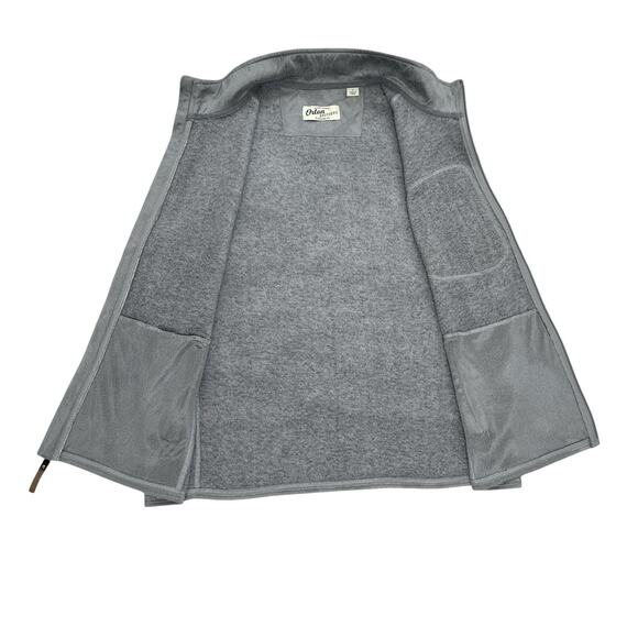 Orton Brothers Vest Men Large Full Zip Gray Fleece Outdoor Zipper Pockets Hiking - Picture 6 of 8